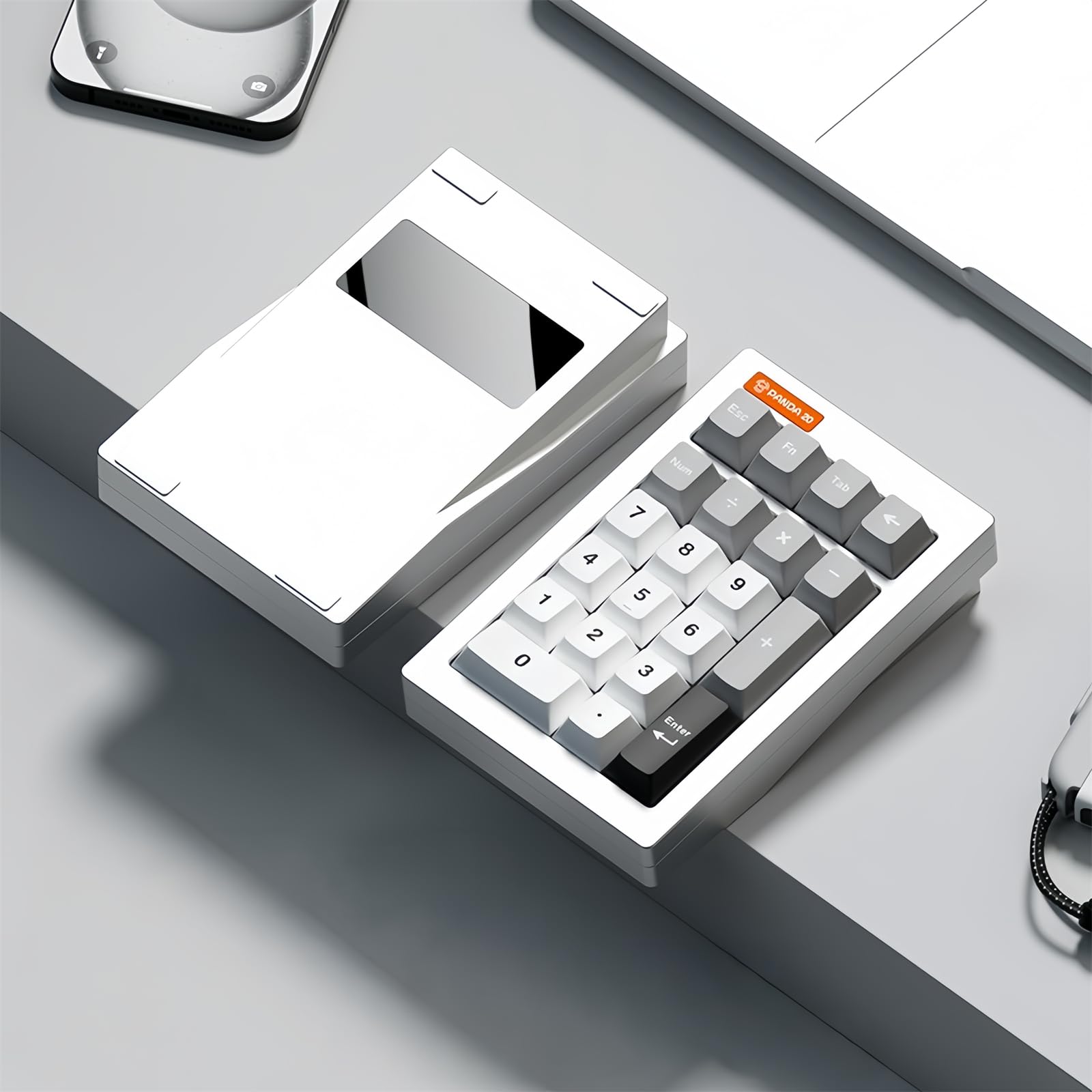 Amazon.com: ZMX PANDA20 Mechanical Number Pad,VIA/QMK Programmable
